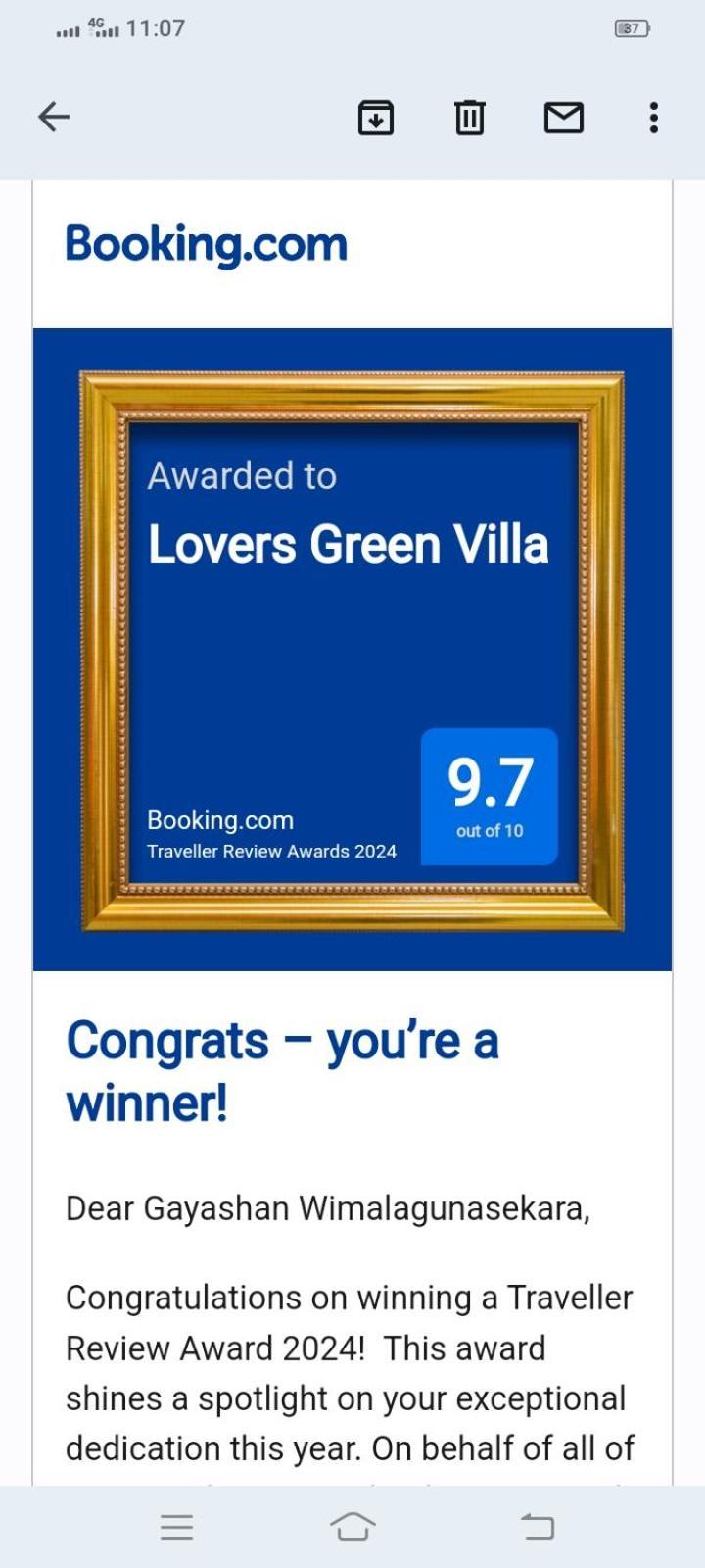 מטרה Lovers Green Villa מראה חיצוני תמונה